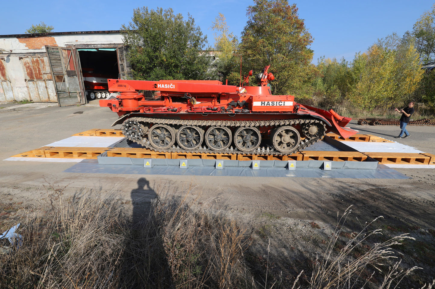 Stor Ytfällbar Uppsamlingstank