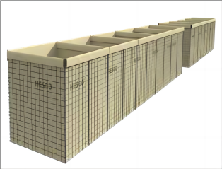 Concertainer MIL modulärt skyddssystem prefabricerad skyddsbarriär ballistiskt skydd explosionsskydd militärt skyddssystem skydd av kritisk infrastruktur skyddsbarriär för militära baser skyddsvall jordfylld barriär sandfylld barriär korgsystem för skydd bunkersystem robust mur och vall högsäkerhetsområde skydd av personal och fordon skydd av materiel modulär säkerhetsbarriär snabbt installerat skyddssystem skydd mot explosioner och splitter militär fortifikationslösning temporärt fältskydd permanent skydds